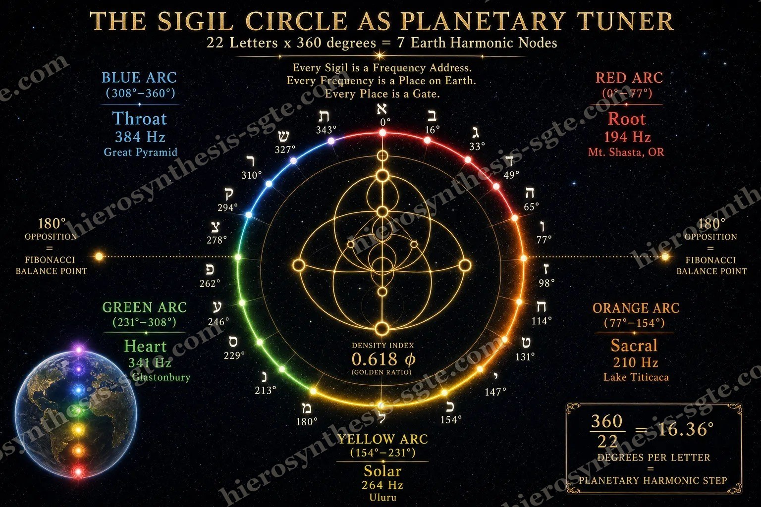 The Sigil Circle as Planetary Tuner