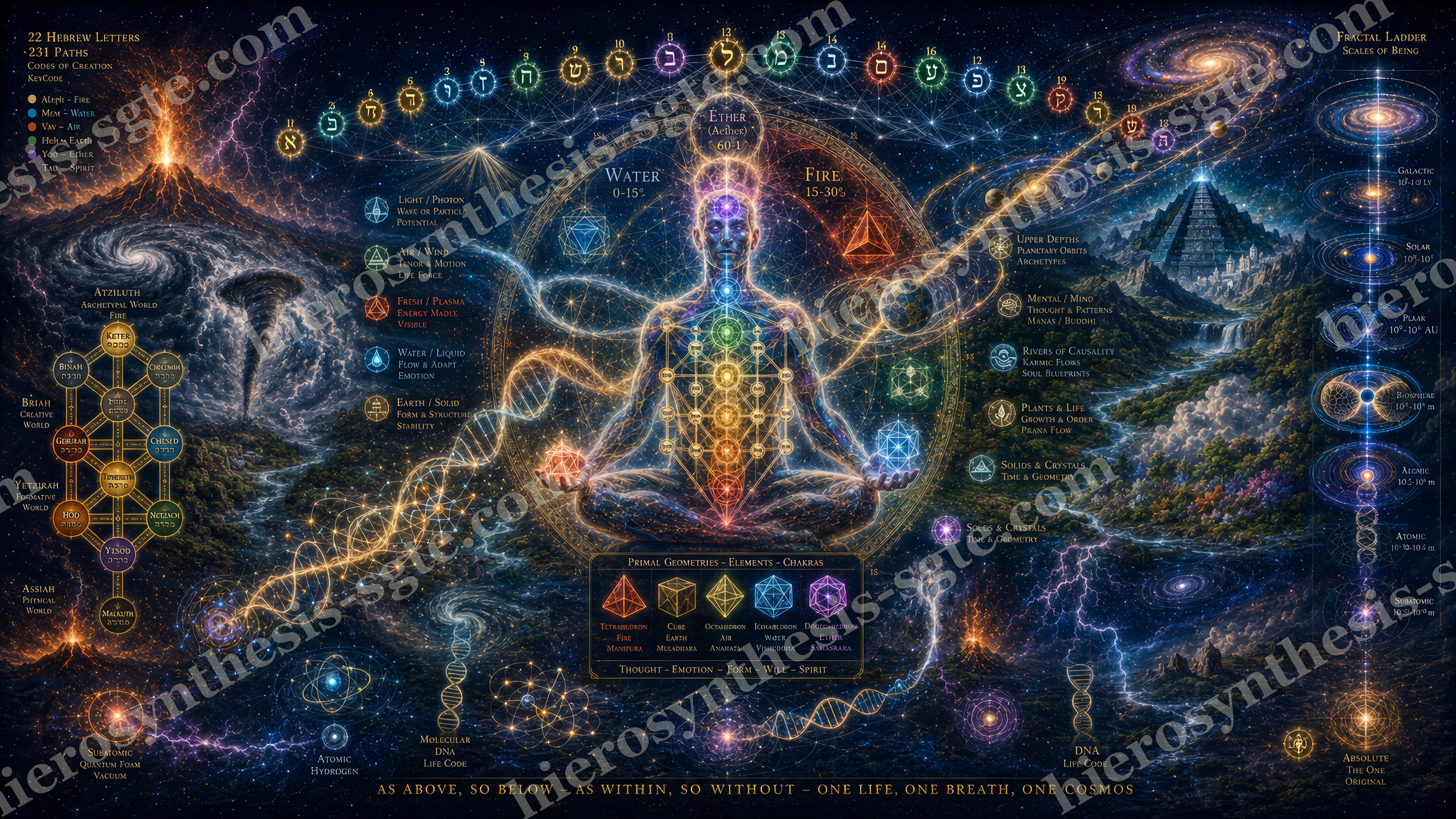 Cosmic Astral Meditator Map