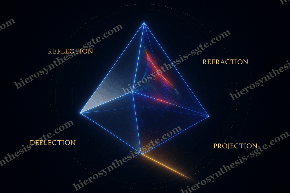Tetrahedron of Light-Mind