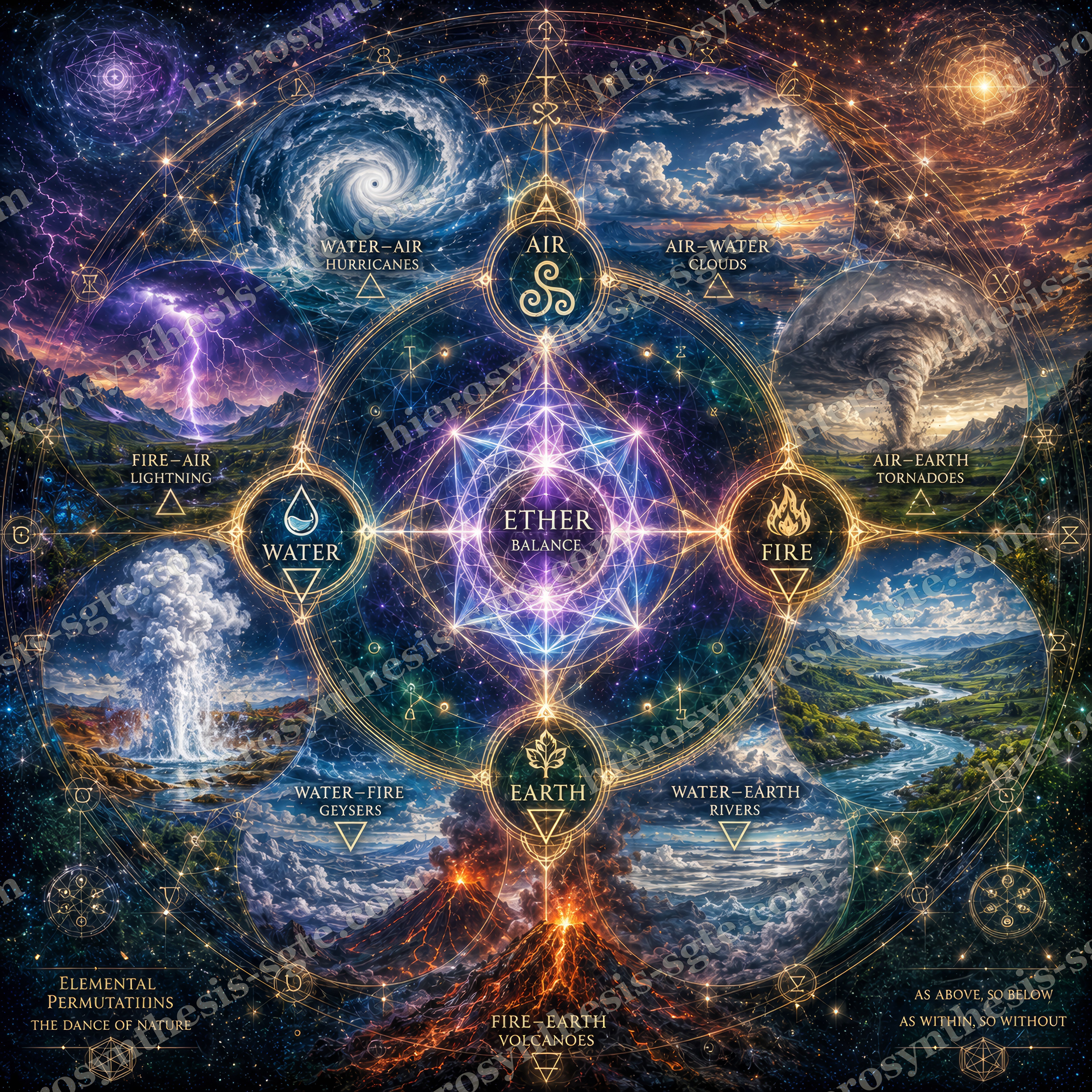 Elemental Ether Landscape Diagram