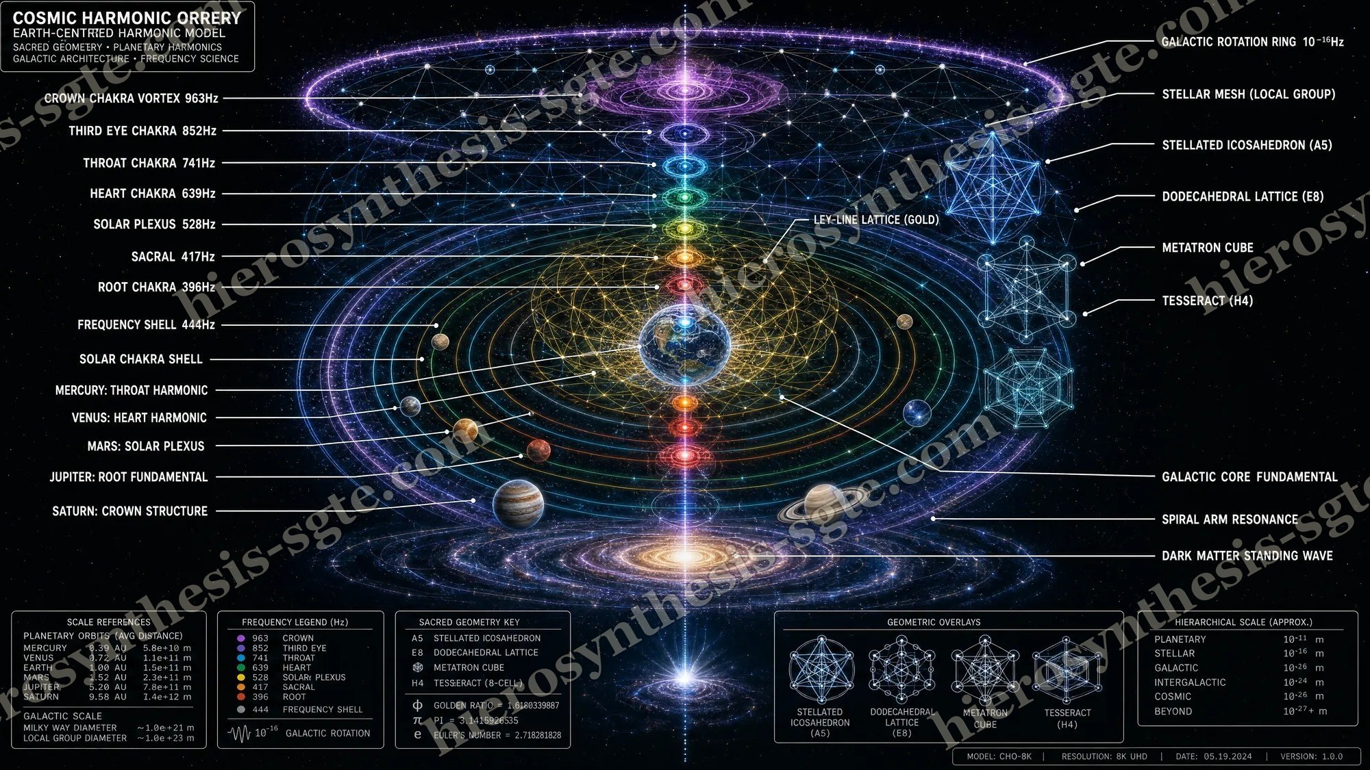 The Cosmic Harmonic Orrery