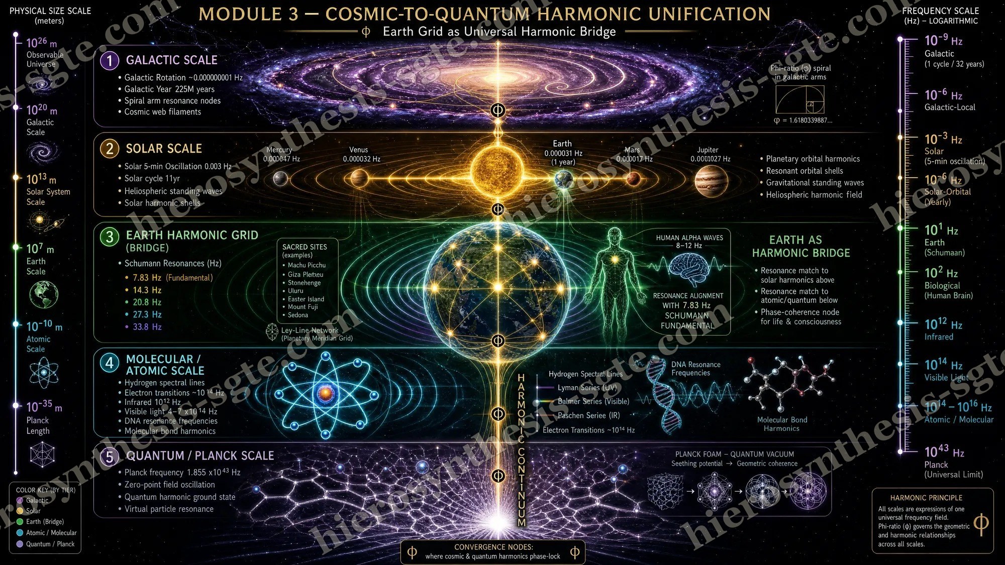 Module 3 — Cosmic-to-Quantum Harmonic Unification