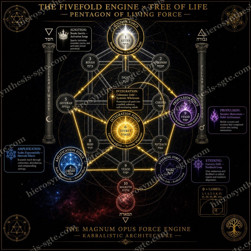 Fivefold Engine × Tree of Life