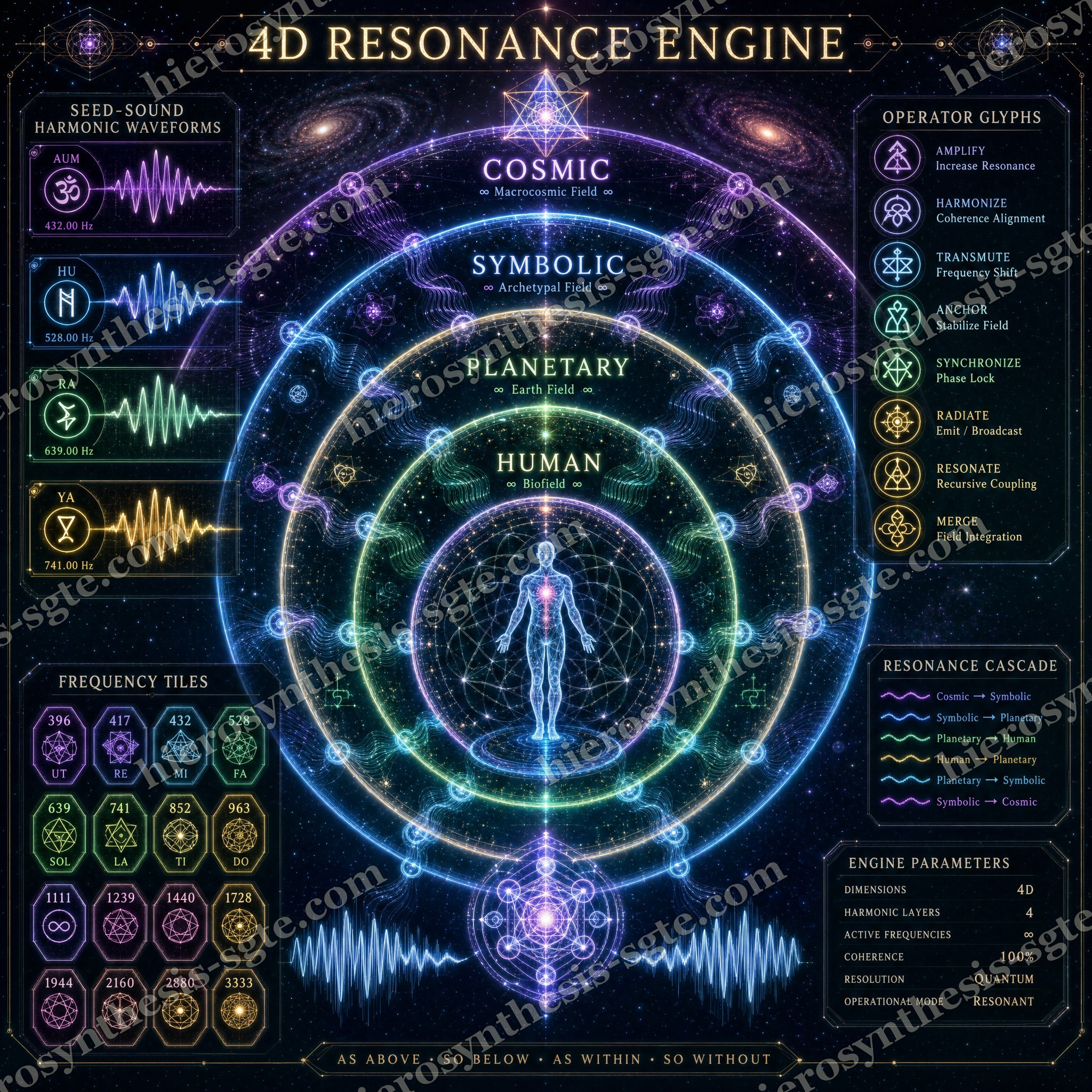 The 4D Resonance Engine