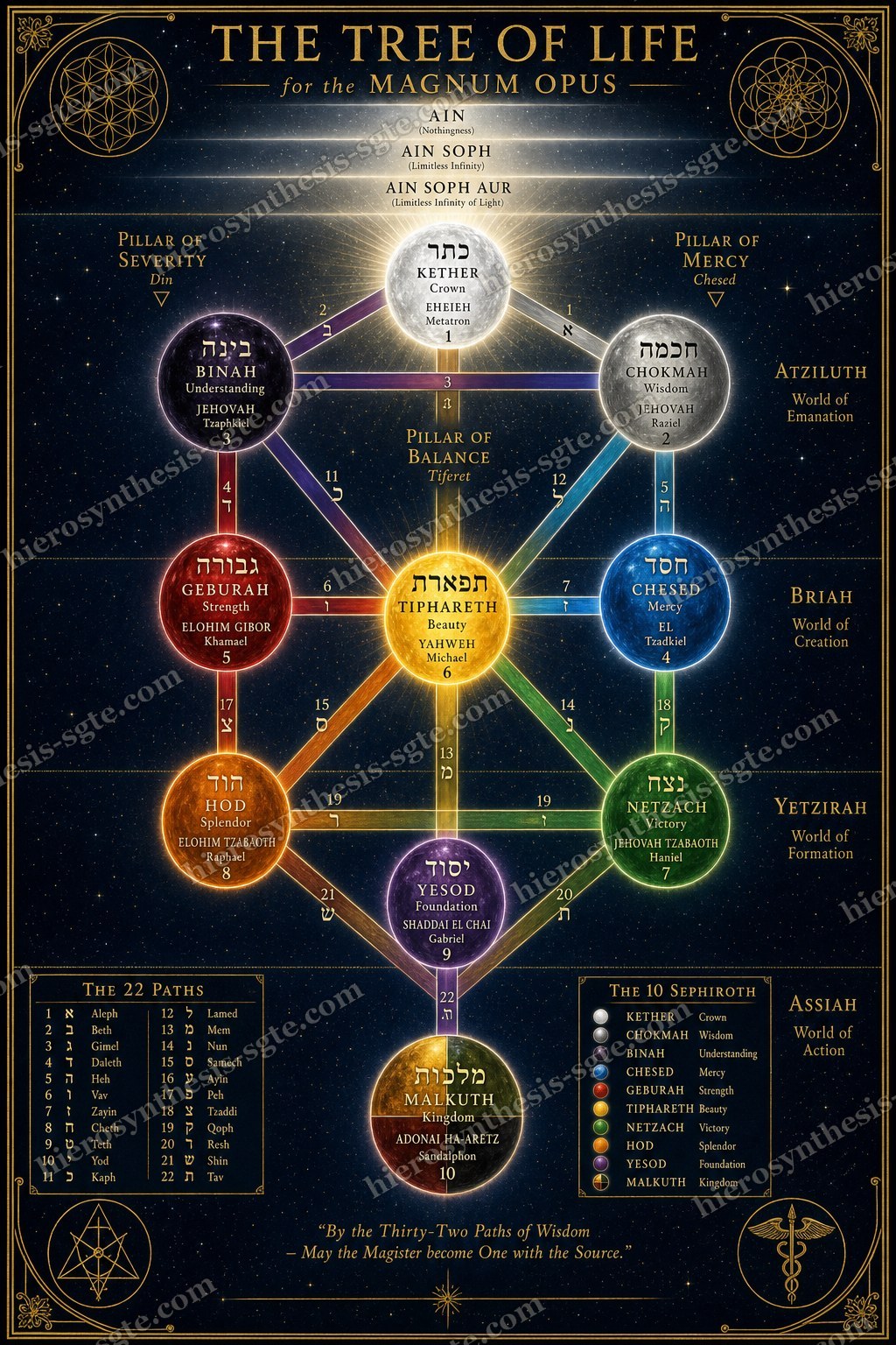 Sefirot Tree