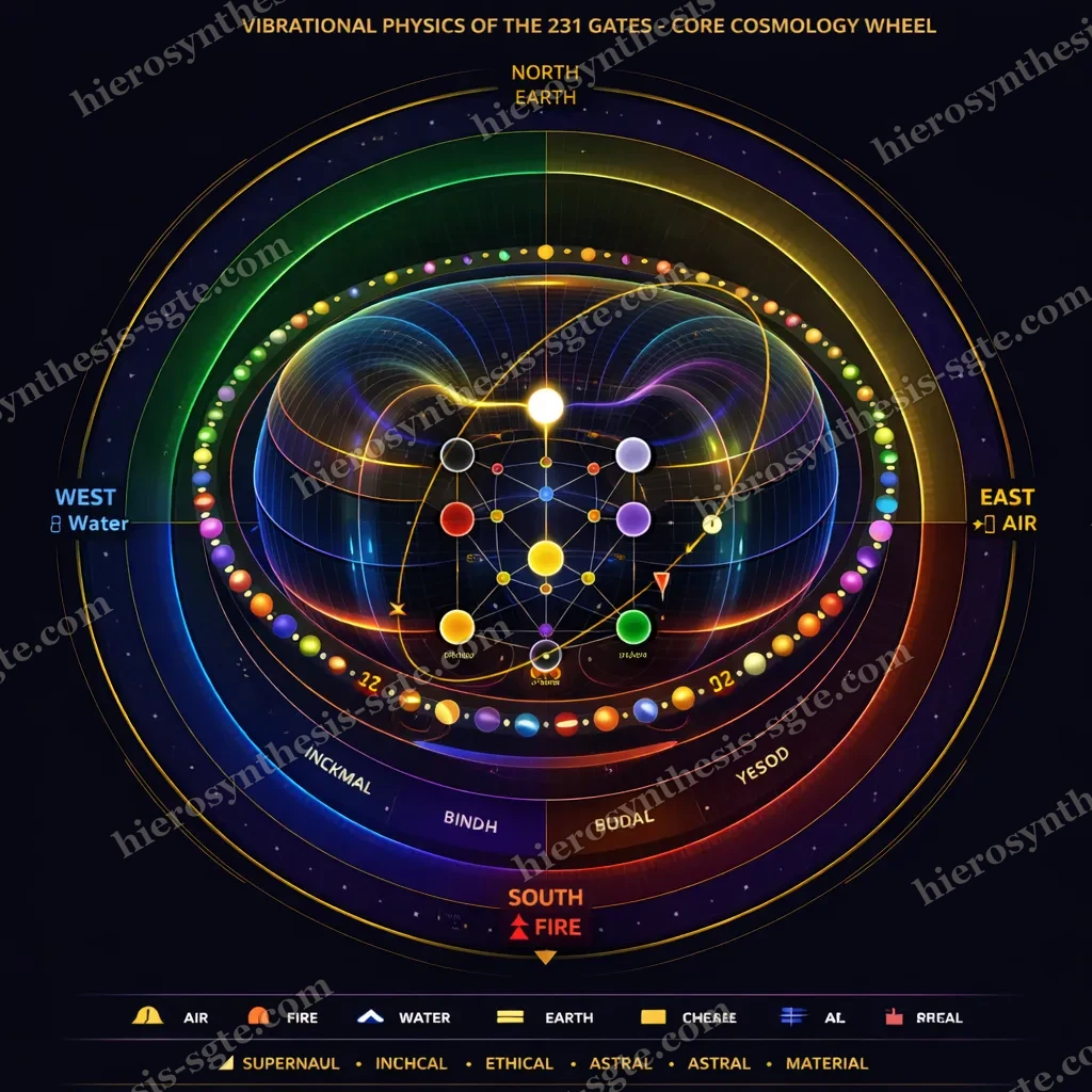 Vibrational Physics Cosmology Wheel