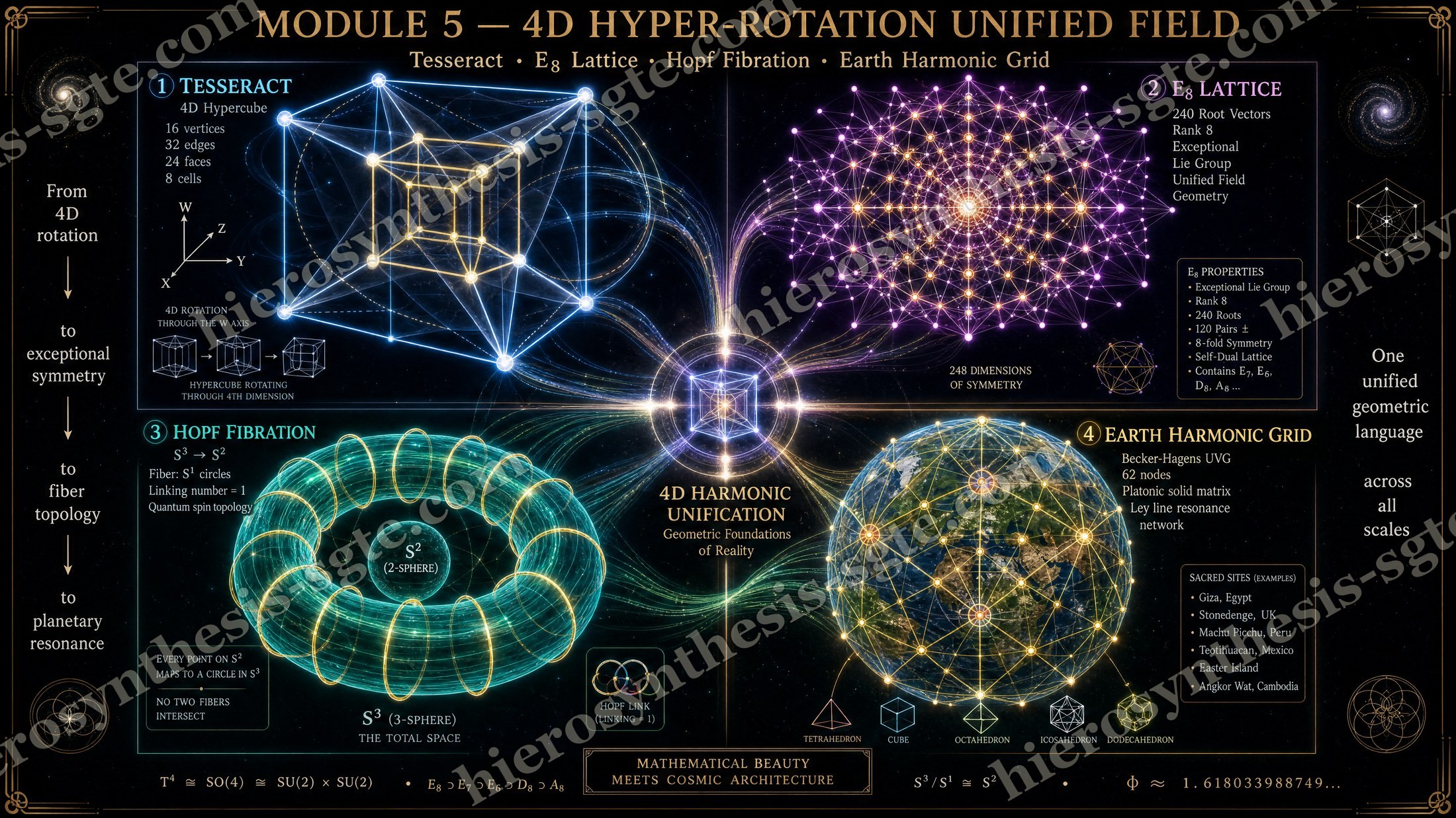 Module 5 — 4D Hyper-Rotation Unified Field