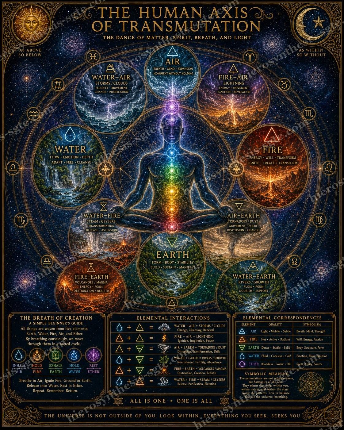 The Human Axis of Transmutation