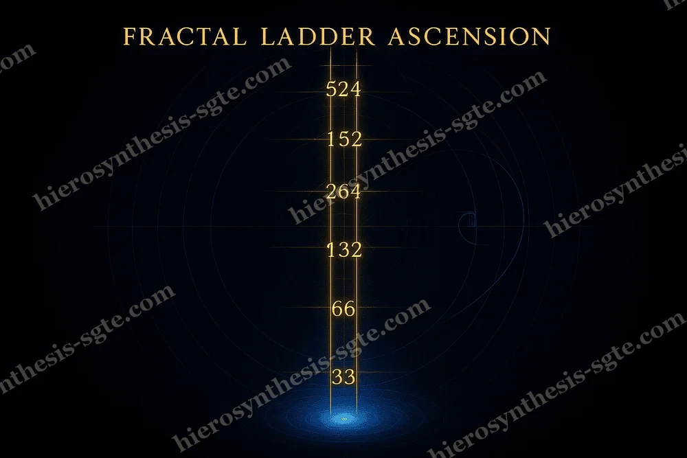 Fractal ladder ascension plate
