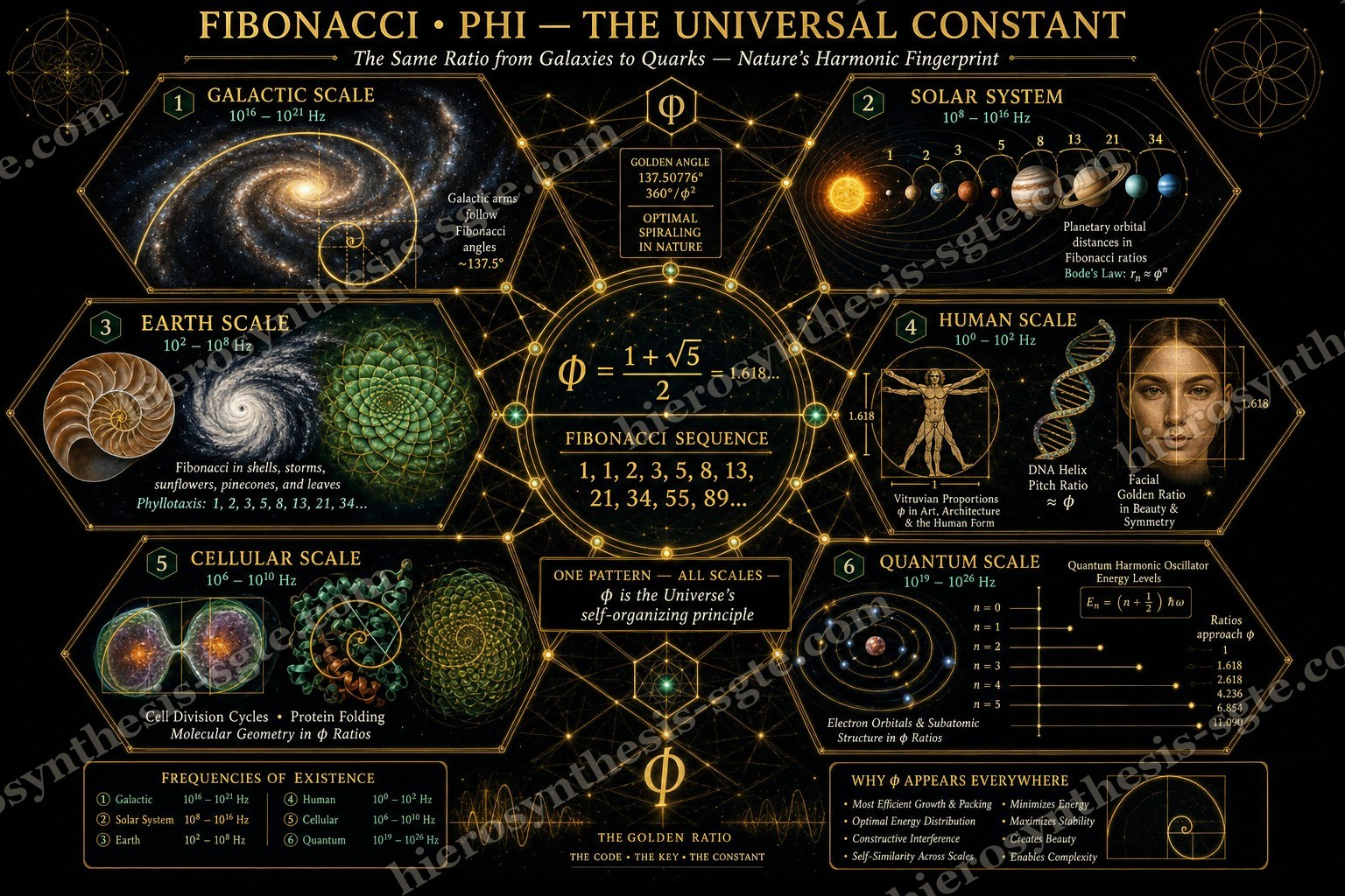 Fibonacci Phi Diagram