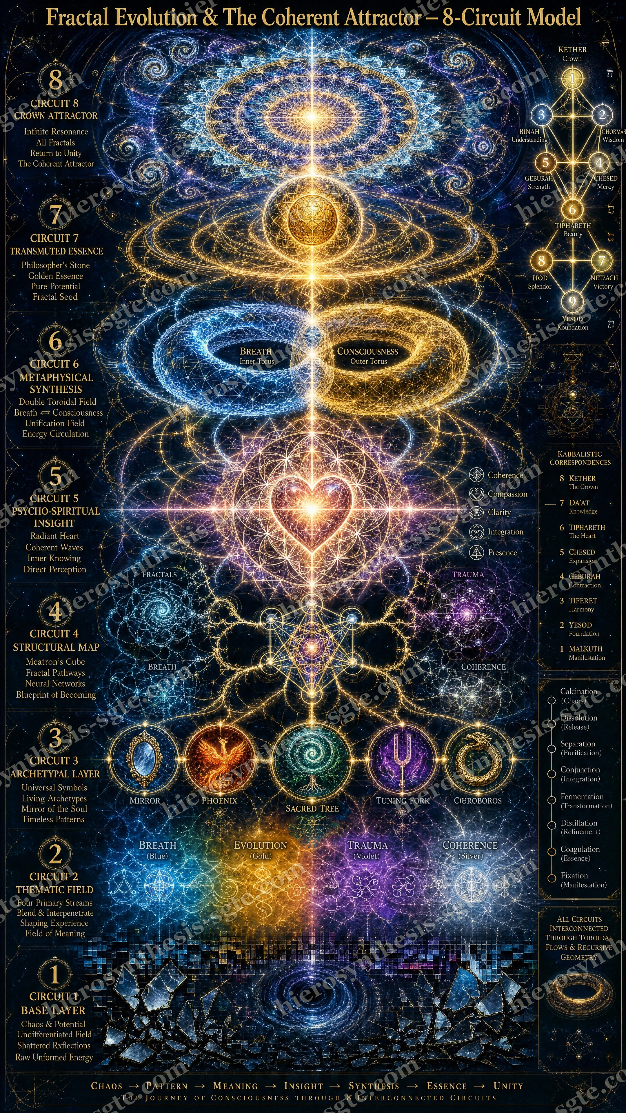 Fractal Evolution Diagram