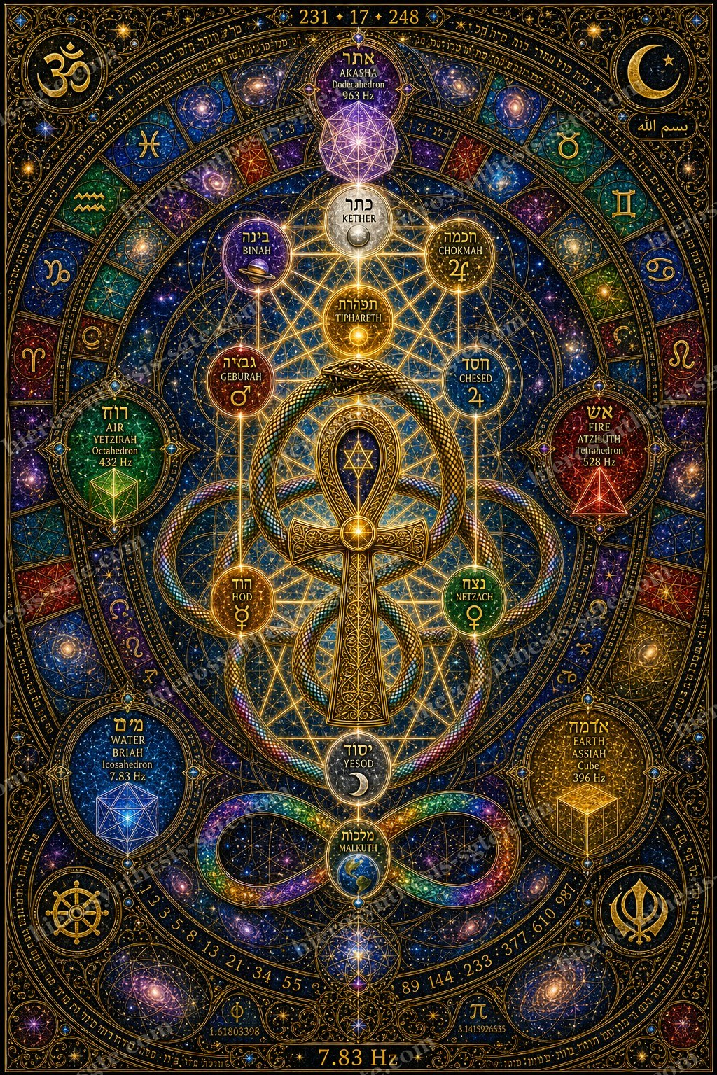Golden Ankh Sigil