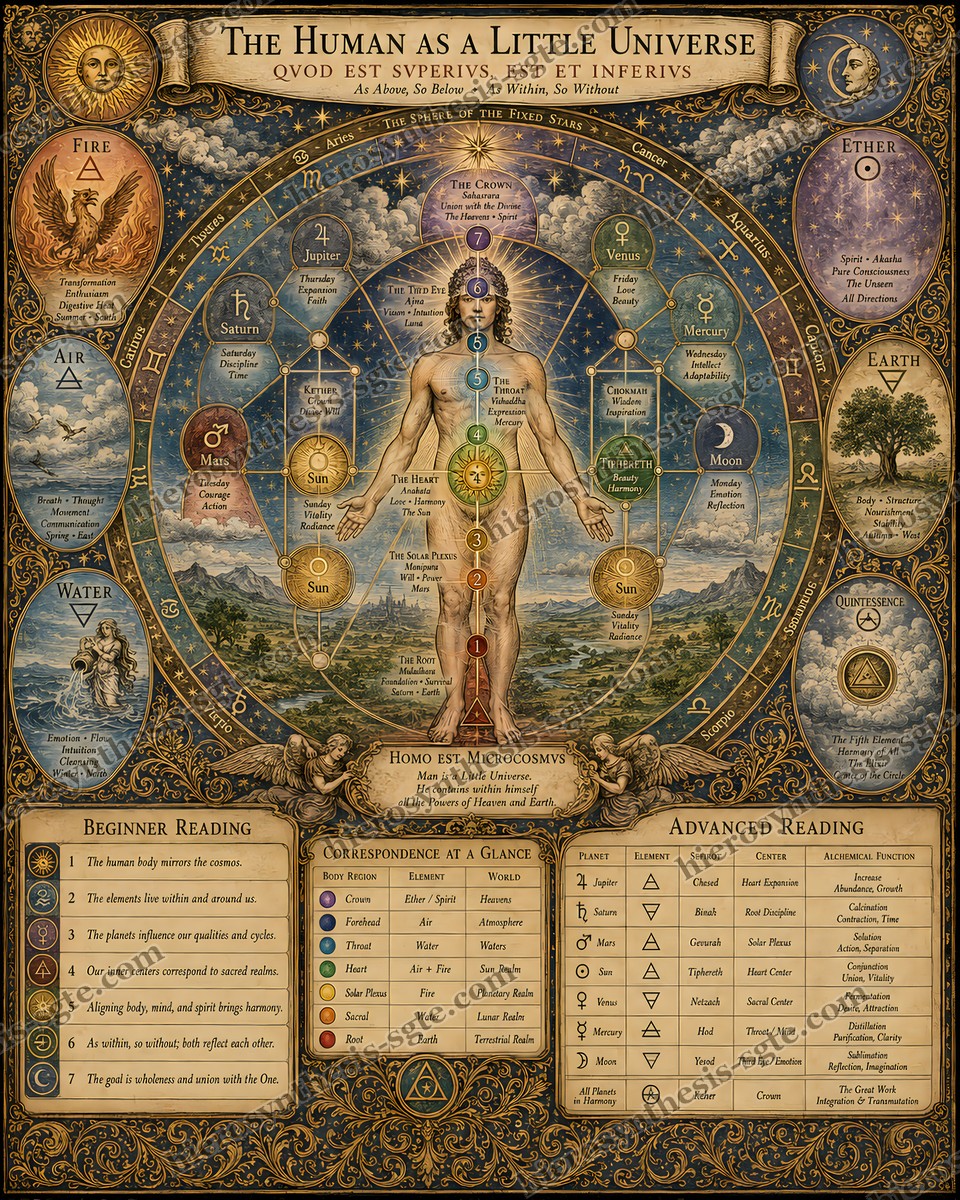 The Human as a Little Universe