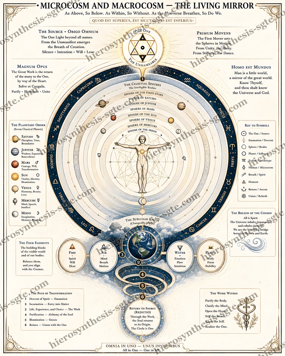 Microcosm & Macrocosm — The Living Mirror