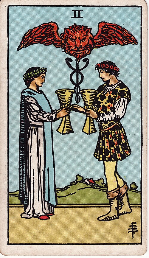 2 of Cups