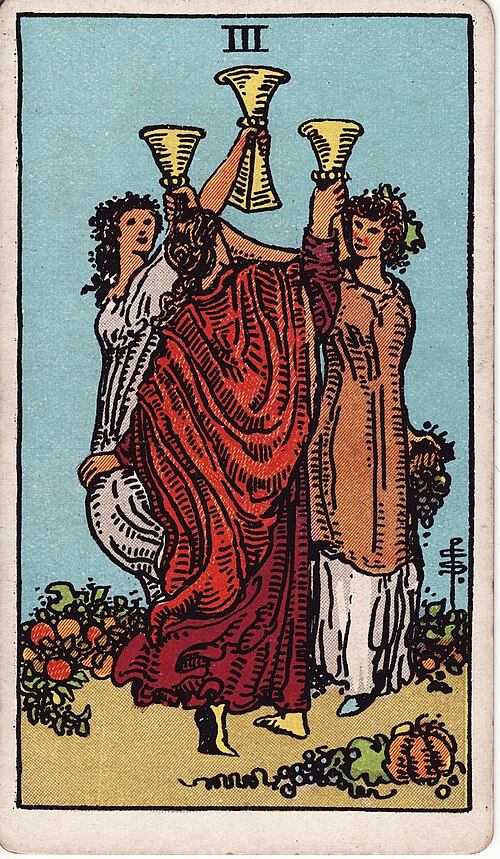 3 of Cups