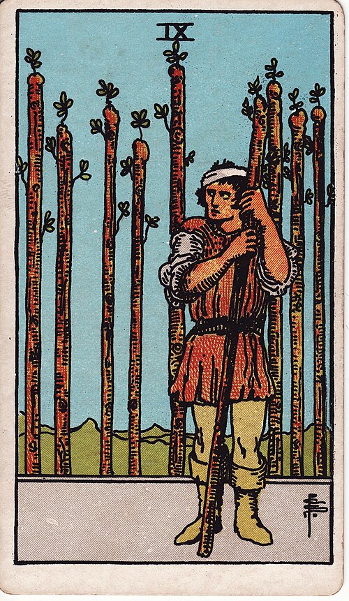 9 of Wands